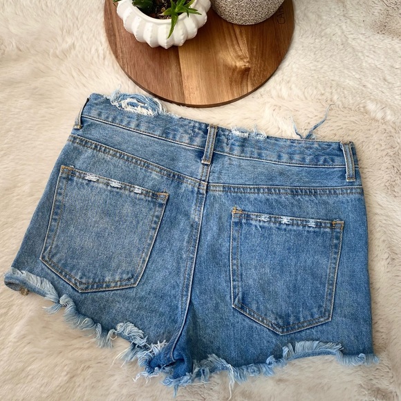 Forever 21 jean shorts - Picture 3 of 4